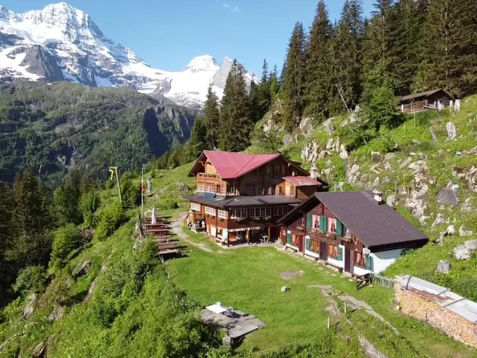 מלון שטכלברג Berggasthaus Tschingelhorn מראה חיצוני תמונה